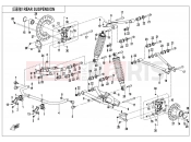 CFMOTO CFORCE 450 (CF400AU) REAR SUSPENSION