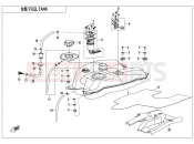 CFMOTO CFORCE 450 (CF400AU) FUEL TANK