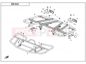 CFMOTO CFORCE 450 (CF400AU) RACK(STEEL,CANADA)