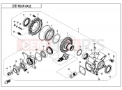 CFMOTO CFORCE 450 (CF400AU) REAR AXLE