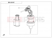 CFMOTO 2022 ATV CFORCE 450 (CF400AU-3L) LOCK KIT - F01