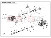 CFMOTO 2022 ATV CFORCE 450 (CF400AU-3L) DRIVETRAIN SYSTEM - F30