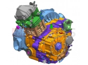 CFMOTO 2022 ATV CFORCE 450 (CF400AU-3L) 191Q-A ENGINE - E00