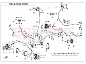 CFMOTO 2025 ATV CFORCE 450 (CF400AU-3L) BRAKE SYSTEM - F08-V5