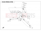 CFMOTO 2025 ATV CFORCE 450 (CF400AU-3L) STEERING SYSTEM - F10-2-A