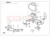 CFMOTO 2025 ATV CFORCE 450 (CF400AU-3L) RACK(PLASTICS) - F14-B-1