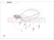 CFMOTO CFORCE 400 (CF400AU-3S) SEAT - F13