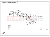CFMOTO CFORCE 450 (CF400AU-A) HAND GUARD - F10-3