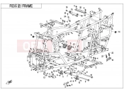 CFMOTO CFORCE 450 (CF400AU-A) FRAME - F03