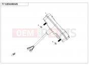 CFMOTO CFORCE 450 (CF400AU-A) DASHBOARD - F17