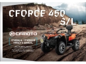 CFMOTO CFORCE 450 (CF400AU-A) OWNER‘S MANUEL（2020）