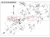 CFMOTO CFORCE 450 (CF400AU-B) MUFFLER - F02
