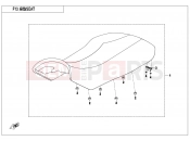 CFMOTO CFORCE 450 (CF400AU-B) SEAT - F13