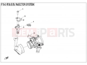 CFMOTO CFORCE 450 (CF400AU-B) INJECTOR SYSTEM - F15-3
