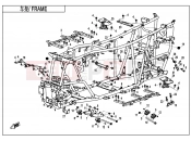 CFMOTO CFORCE 450 (CF400AU-B) FRAME - F03-V3