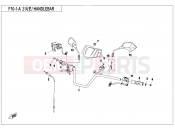 CFMOTO CFORCE 450 (CF400AU-L) HANDLEBAR - F10-1-A