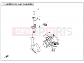 CFMOTO CFORCE 450 (CF400AU-L) FUEL INJECTION SYSTEM - F15-3