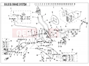 CFMOTO 2019 ATV CFORCE 450 (CF400AU-L) BRAKE SYSTEM - F08-1-A