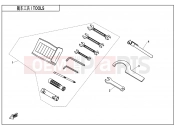 CFMOTO 2020 ATV CFORCE 450 (CF400AU-L) TOOLS - F20-V1