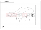 CFMOTO CFORCE 400 (CF400AU-LF) SEAT - F13