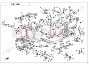 CFMOTO 2022 ATV CFORCE 400 (CF400AU-LF) FRAME - F03-V4