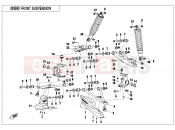 CFMOTO CFORCE 400 (CF400AU-SF) FRONT SUSPENSION(ORDINARY) - F05-A