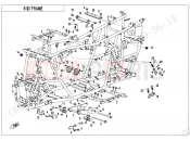 CFMOTO 2022 ATV CFORCE 400 (CF400AU-SF) FRAME - F03-V2