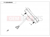 CFMOTO 2022 ATV CFORCE 400 (CF400AU-SF) DASHBOARD - F17