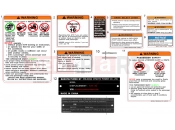 CFMOTO 2025 ATV CFORCE 450 (CF400AZ-3L) WARNING DECAL(INTERNATIONAL) - F19-2-B-V2
