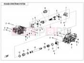 CFMOTO 2025 ATV CFORCE 450 (CF400AZ-3L) DRIVETRAIN SYSTEM - F30-V2