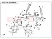 CFMOTO CFORCE 520 (CF500ATR-2L [T3a] ) FRONT SUSPENSION - F05-A