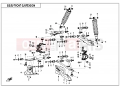 CFMOTO CFORCE 520 (CF500ATR-2L [T3b] ) FRONT SUSPENSION - F05-B