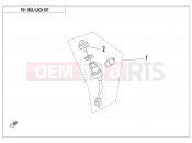 CFMOTO CFORCE 520 (CF500ATR-2S [T3b] ) LOCK KIT - F01