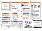 CFMOTO CFORCE 520 (CF500ATR-2S [T3a] ) WARNING DECAL - F19-1-V2