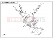 CFMOTO CFORCE 520 (CF500ATR-2S [T3a] ) CYLINDER ASSY. - E02-3