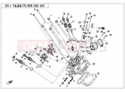 CFMOTO CFORCE 550 (CF500ATR-3) CYLINDER HEAD ASSY. - E02-2