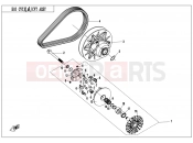 CFMOTO CFORCE 550 (CF500ATR-3) CVT ASSY - E05