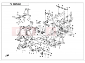 CFMOTO CFORCE 550 (CF500ATR-3) FRAME - F03-V1