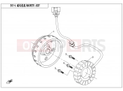 CFMOTO CFORCE 550 (CF500ATR-3) MAGNETO ASSY. - E03-A