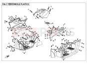 CFMOTO CFORCE 550 (CF500ATR-3) MIDDLE PLASTIC - F04-2