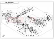 CFMOTO CFORCE 550 (CF500ATR-3) FRONT AXLE - F31-V2