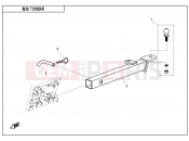 CFMOTO CFORCE 550 (CF500ATR-3) TOWBAR - F40-V2