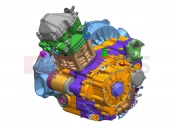 CFMOTO CFORCE 550 (CF500ATR-3) 191R ENGINE - E00