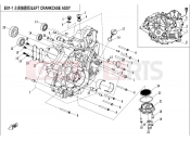 CFMOTO CFORCE 550 (CF500ATR-3) LEFT CRANKCASE ASSY. - E01-1-V1