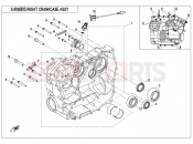 CFMOTO CFORCE 550 (CF500ATR-3) RIGHT CRANKCASE ASSY. - E01-2-V2