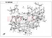 CFMOTO 2017 ATV CFORCE 550 (CF500AU-6B) FRAME - F03