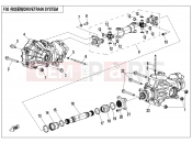 CFMOTO 2017 ATV CFORCE 550 (CF500AU-6B) DRIVETRAIN SYSTEM - F30
