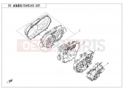 CFMOTO 2017 ATV CFORCE 550 (CF500AU-6B) CRANKCASE ASSY - E01