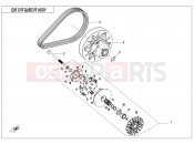 CFMOTO 2017 ATV CFORCE 550 (CF500AU-6B) CVT ASSY - E05