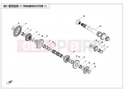 CFMOTO 2017 ATV CFORCE 550 (CF500AU-6B) TRANSMISSION SYSTEM(1) - E06-1